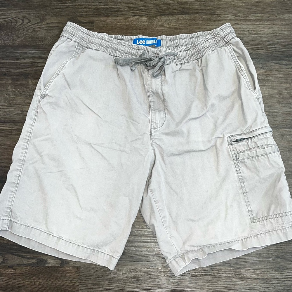 Lee Dungarees Cargo Shorts, grey, size 38